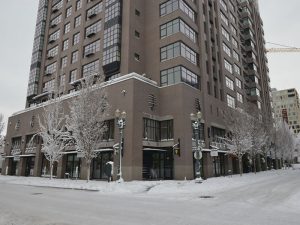 The Elizabeth exterior snow